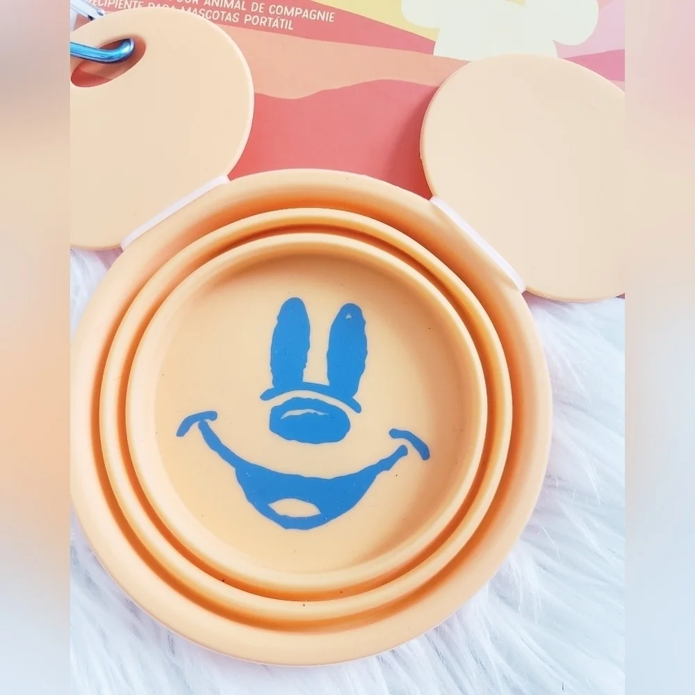 Disney Portable Mickey Pet Bowl